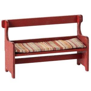 Ławeczka Bench Dla Myszek RED Maileg