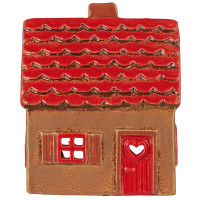 Ceramiczny Domek Latarnia Stillenat Red Roof & Red Door Ib Laursen