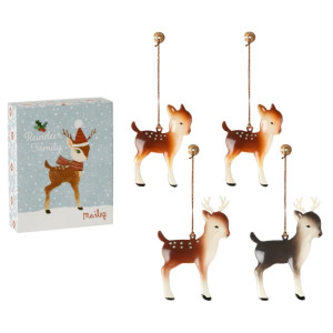 Zawieszki Świąteczne Bambi REINDEER FAMILY Maileg