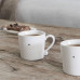 Kubek Mug White/Heart Black Bastion Collections