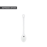 Ceramiczna Łyżeczka White Espresso Spoon Bastion Collections