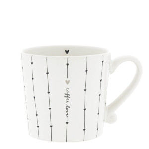 Kubek Mug White/Coffee Lover Bastion Collections